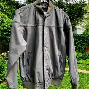 Arnold Palmer bomber jacket Member’s Only style